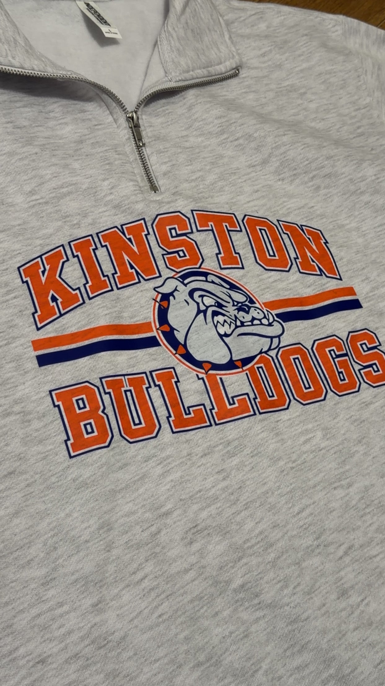 Custom Mascot Quarter Zip
