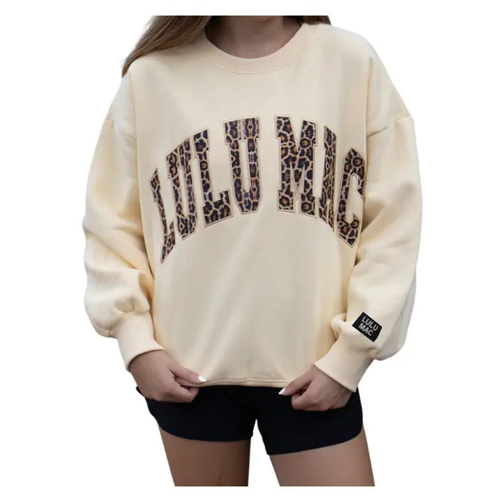Lulu Mac Leopard Sweatshirt