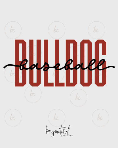 Bulldogs Baseball Sweatshirt