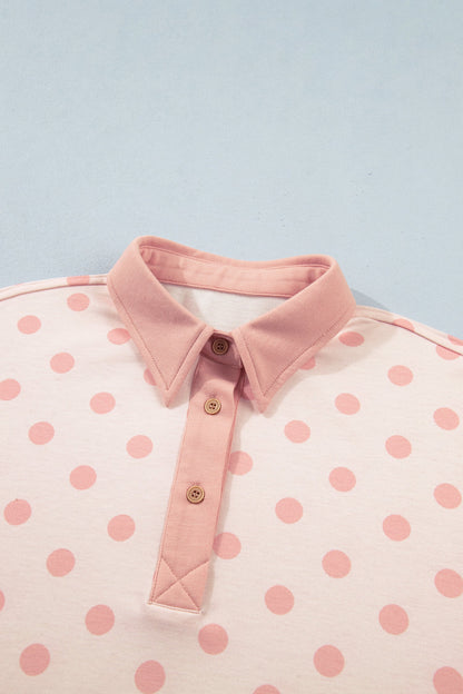 Polo Pullover Shorts Set