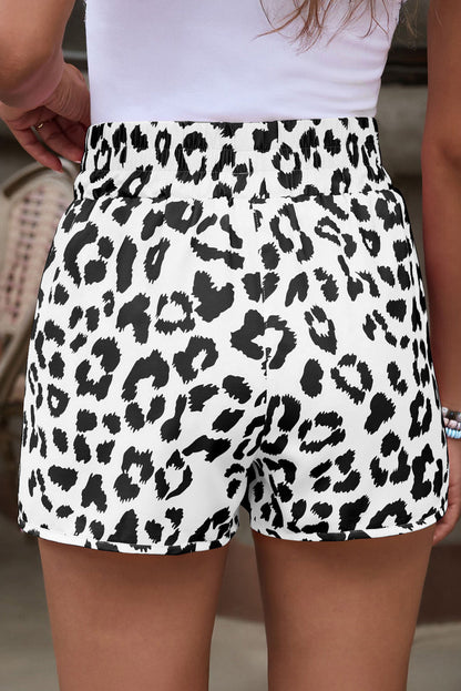 Leopard Athletic Shorts