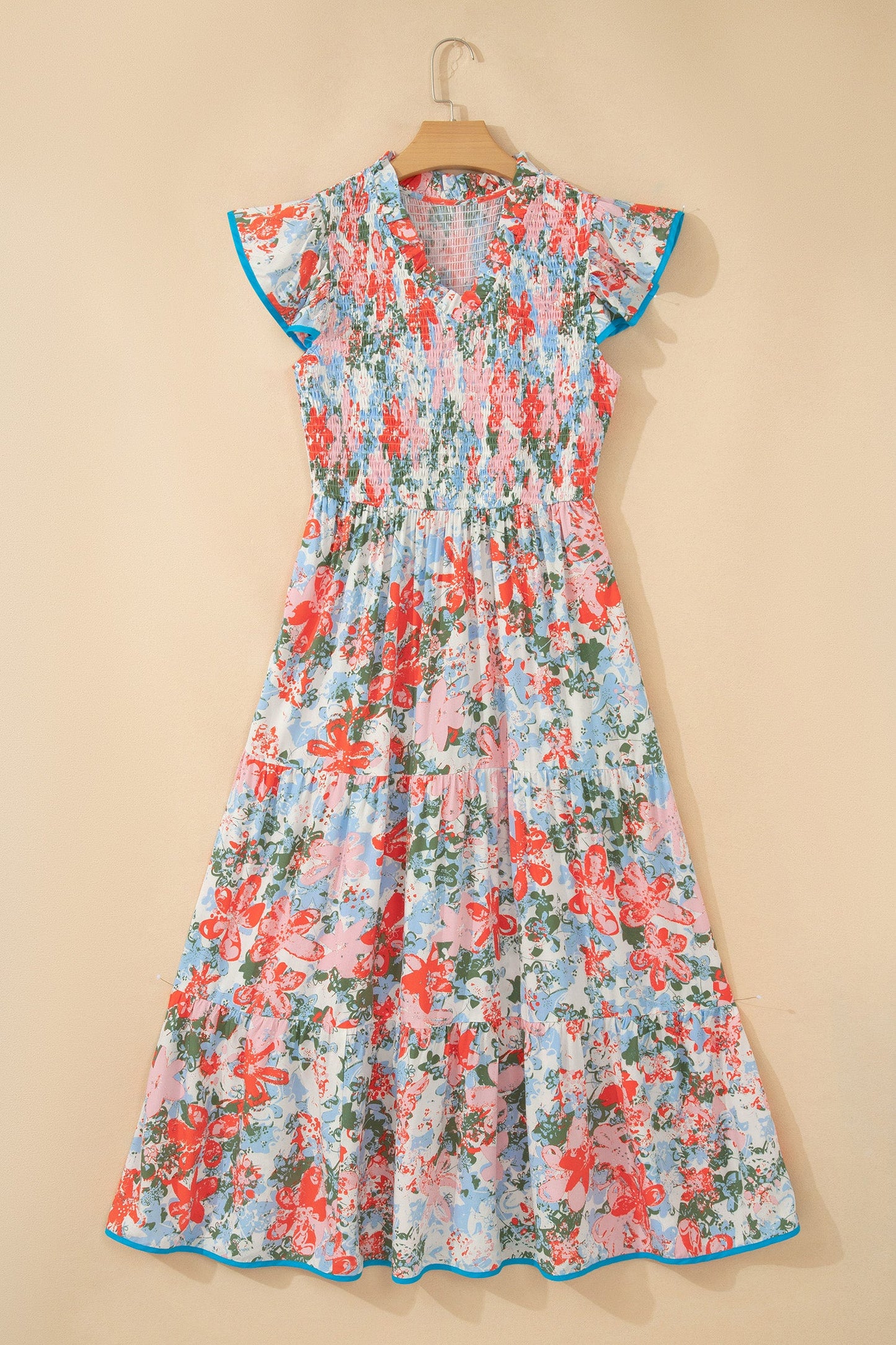 Floral Smocked Dress