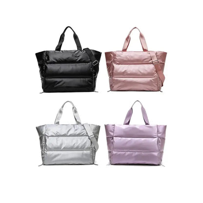 Puffy Quilted Tote Bag