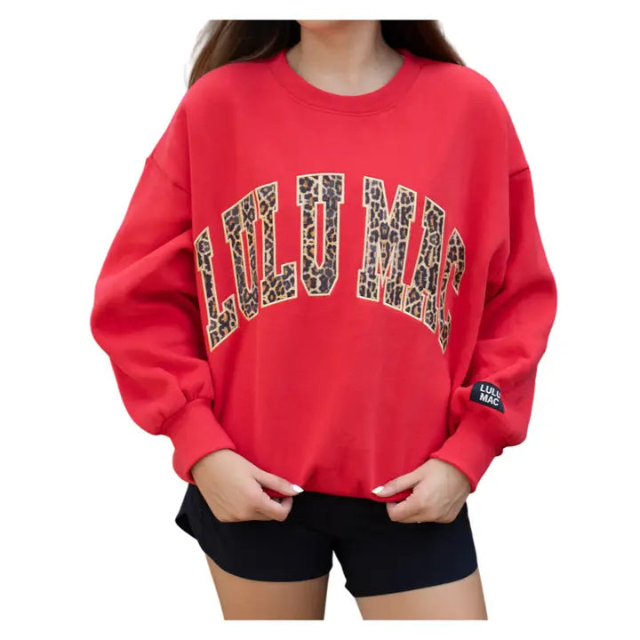 Lulu Mac Leopard Sweatshirt