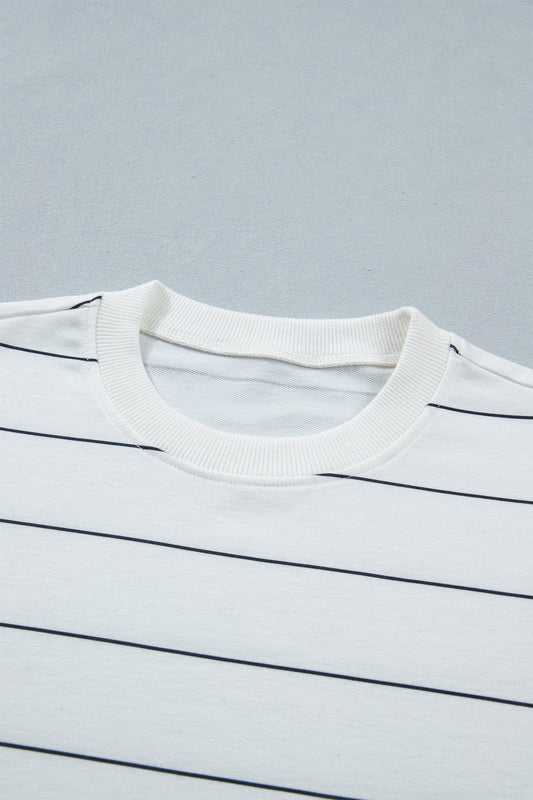 Stripe Short Set