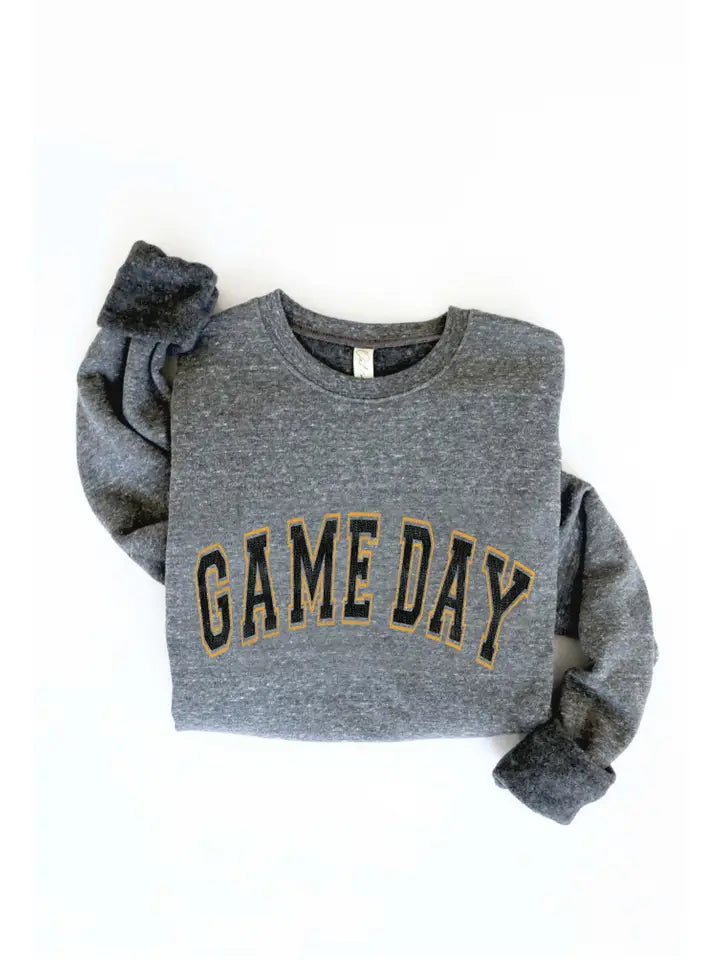 Game Day Gold & Black Sweatshirt