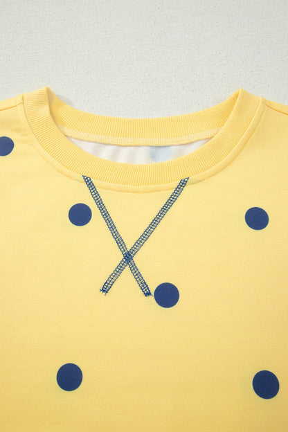 Retro Crossed Seam Oversize Tee