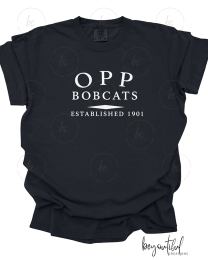 Opp Bobcats Arched