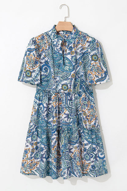 Floral Boho V-Neck Dress