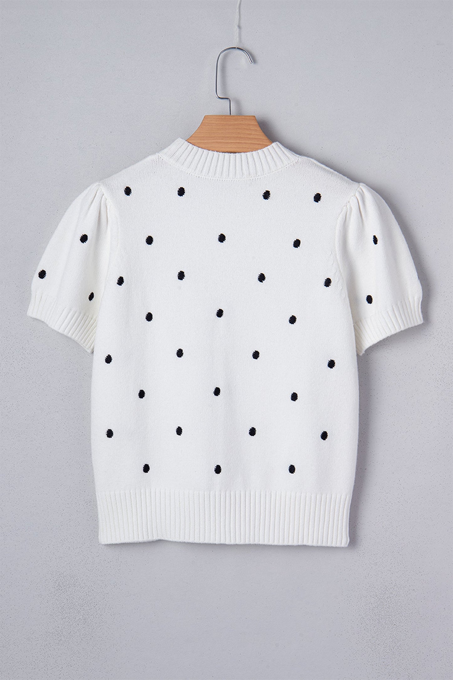 Bubble Short Sleeve Sweater