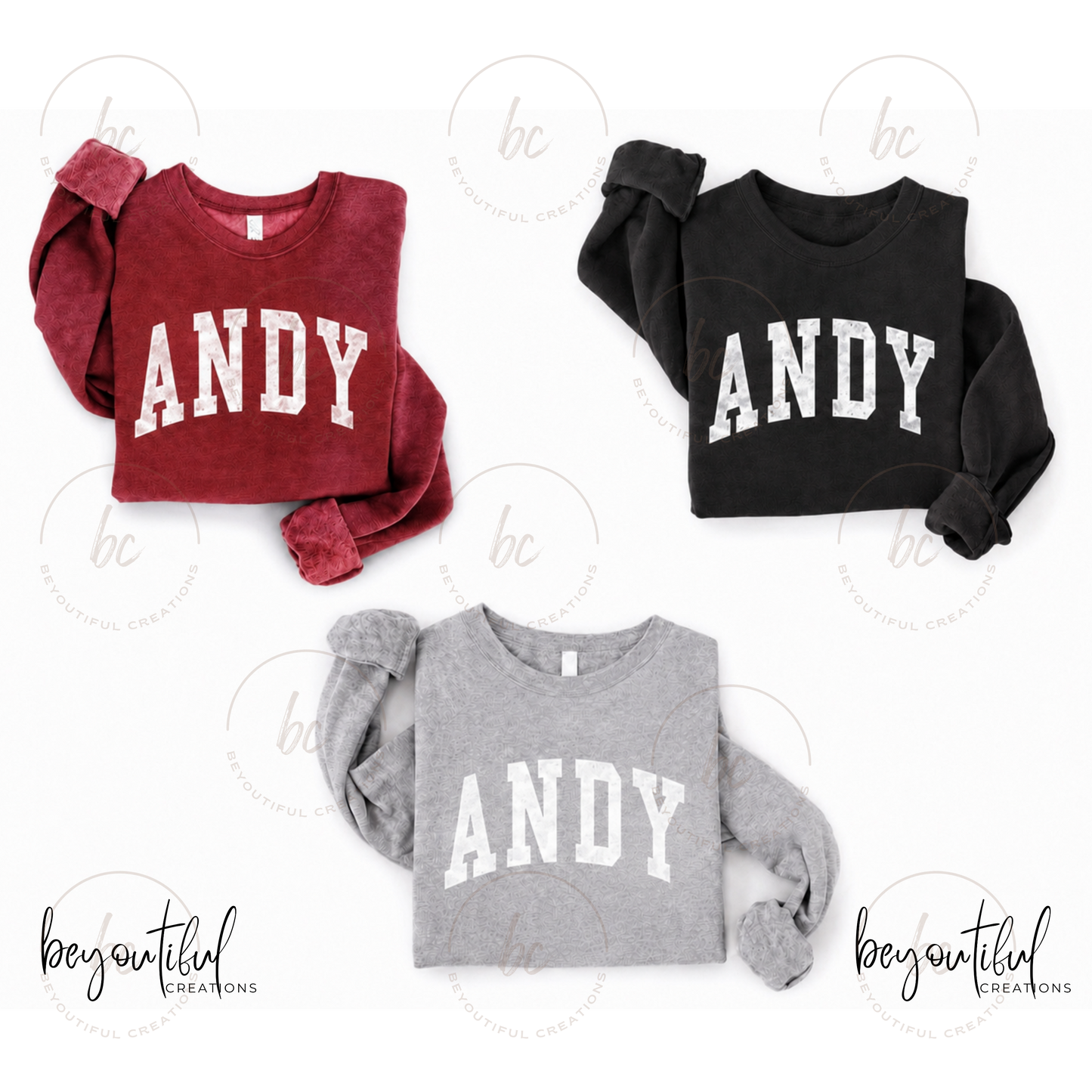 Custom Andy Sweatshirt