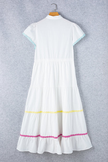 Ricrac Trim Dress