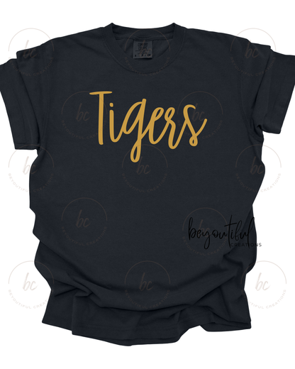 Youth Tigers Script Sweatshirt