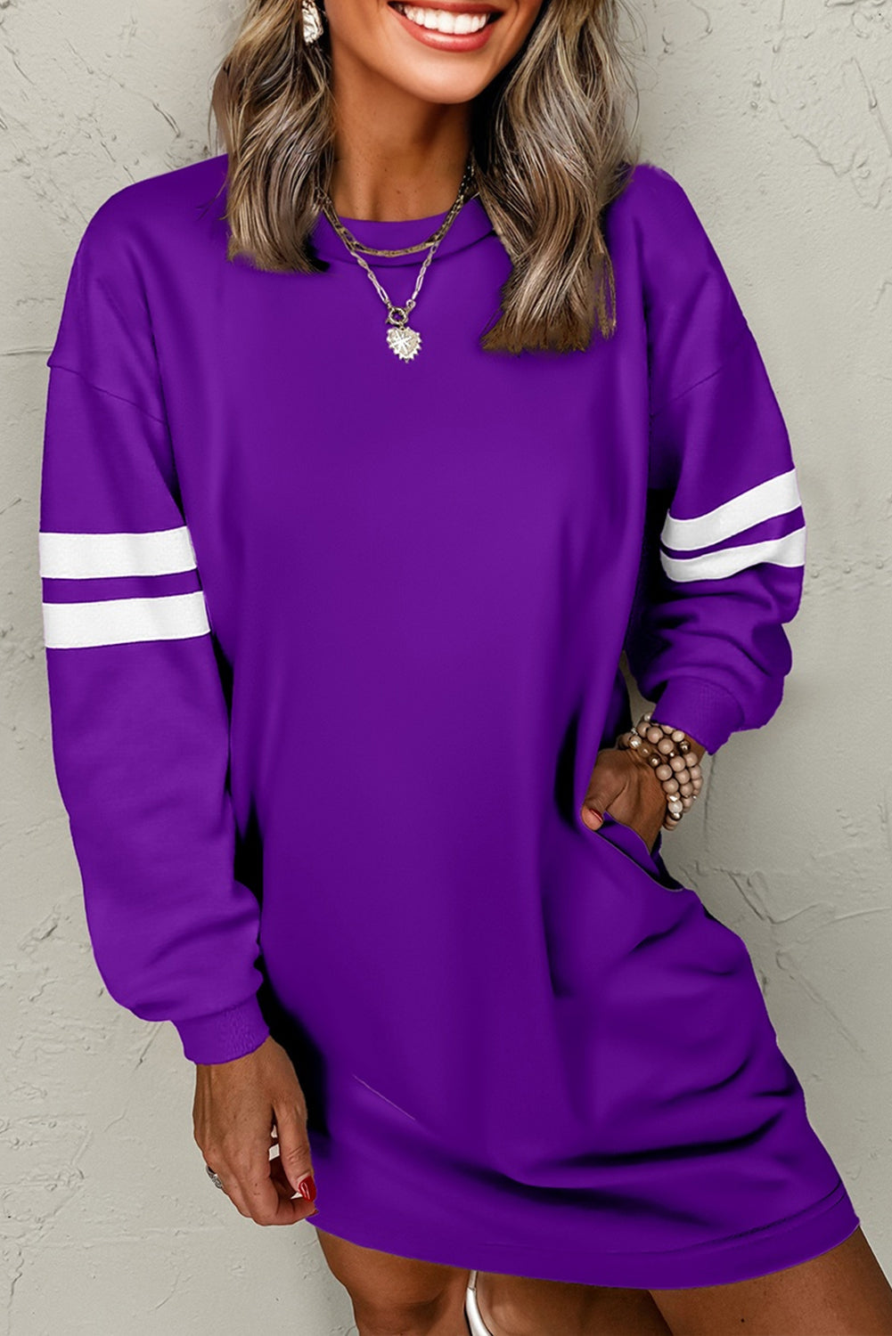 Varsity Stripe Dress