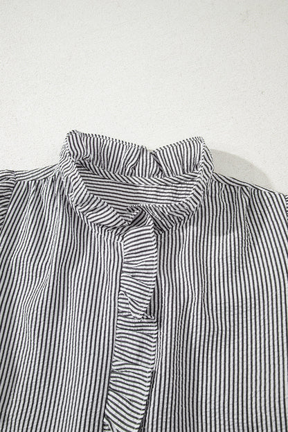Stripe Ruffle Bubble