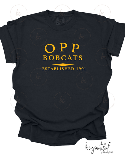 Opp Bobcats Arched
