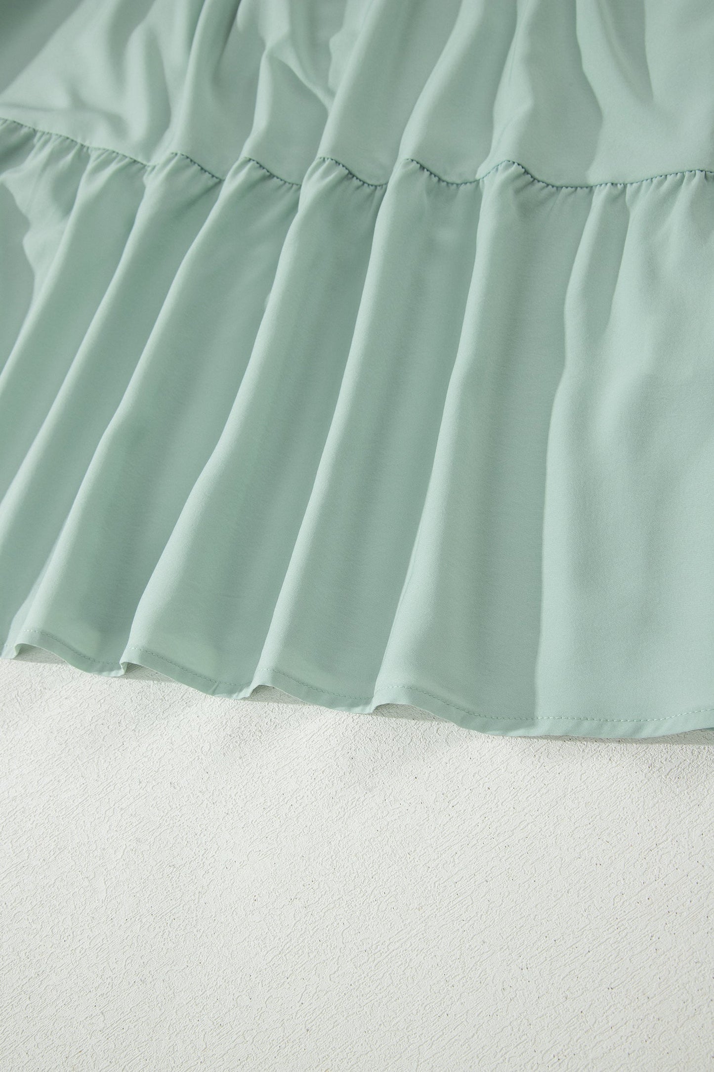Puff Sleeve Tiered Maxi Dress