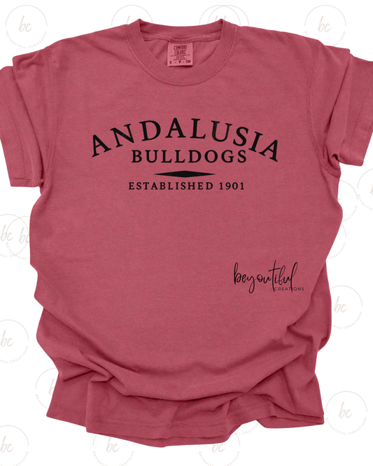 Andalusia Bulldogs Arched