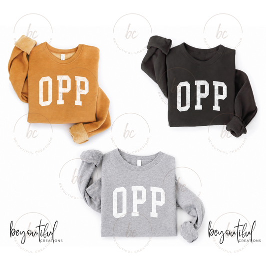 Custom Opp Sweatshirt