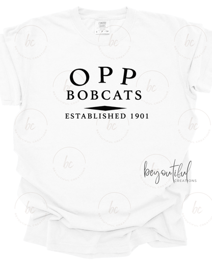 Opp Bobcats Arched
