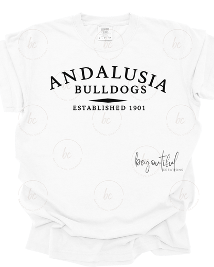 Andalusia Bulldogs Arched