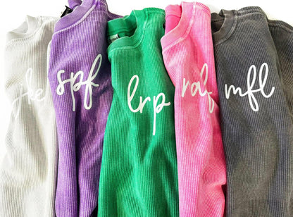 Spring Corded Crew