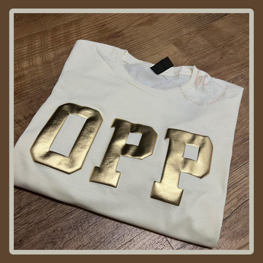 Metallic Puff Ink—Custom