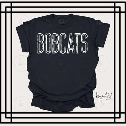 Distressed Mascot Sweatshirt