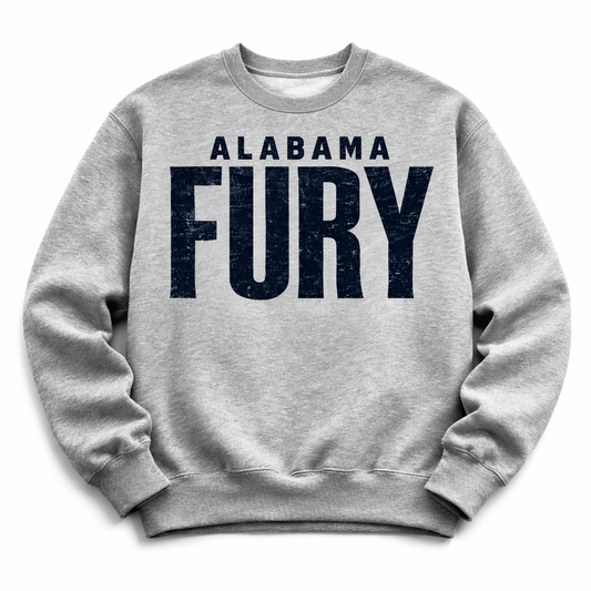 Fury Distressed Mascot Sweatshirt