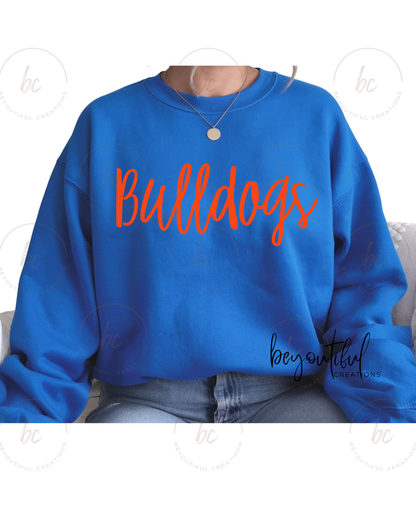 Kinston Bulldogs Script Sweatshirt