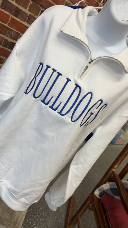 Custom Mascot Quarter Zip with Pockets