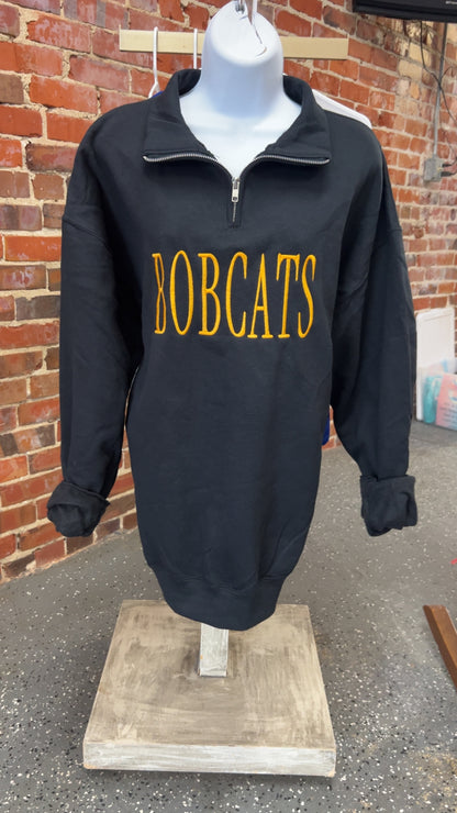 Custom Mascot Quarter Zip with Pockets