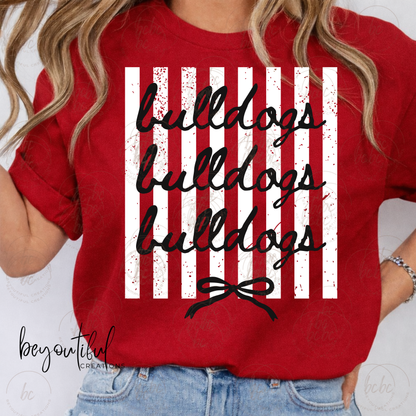 Distressed Stripes Mascot