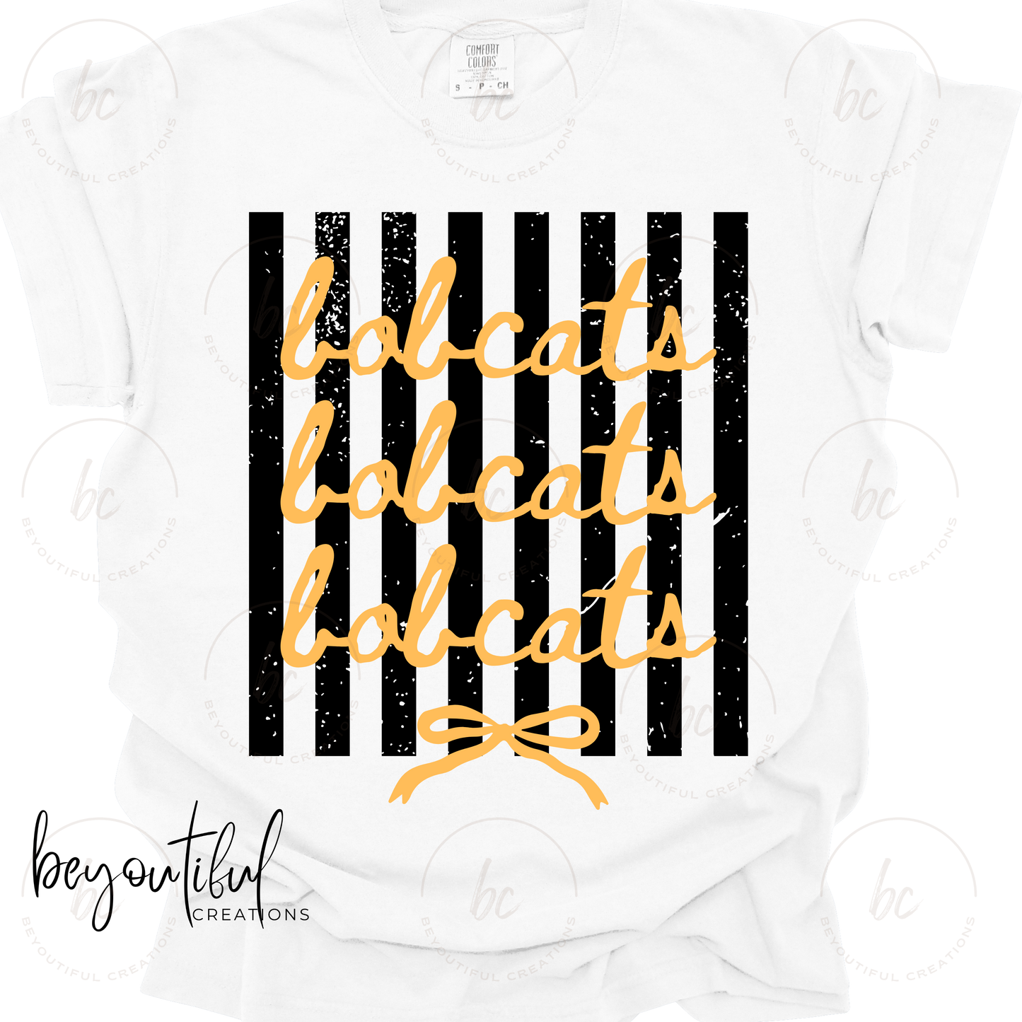 Distressed Stripes Mascot