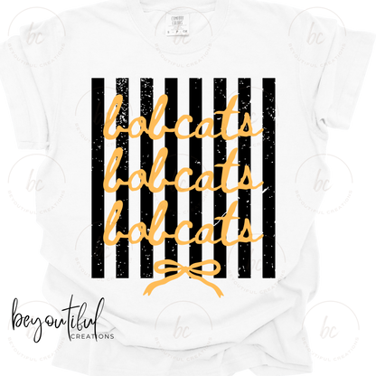 Distressed Stripes Mascot