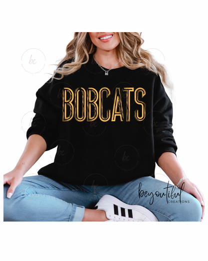 Distressed Mascot Sweatshirt