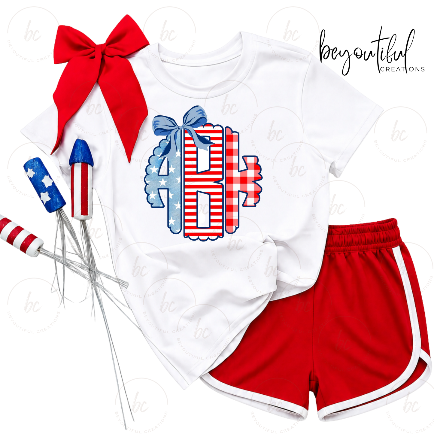 Red White & Blue Alpha