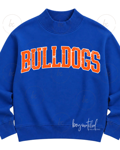 Custom Mock Neck Sweatshirt