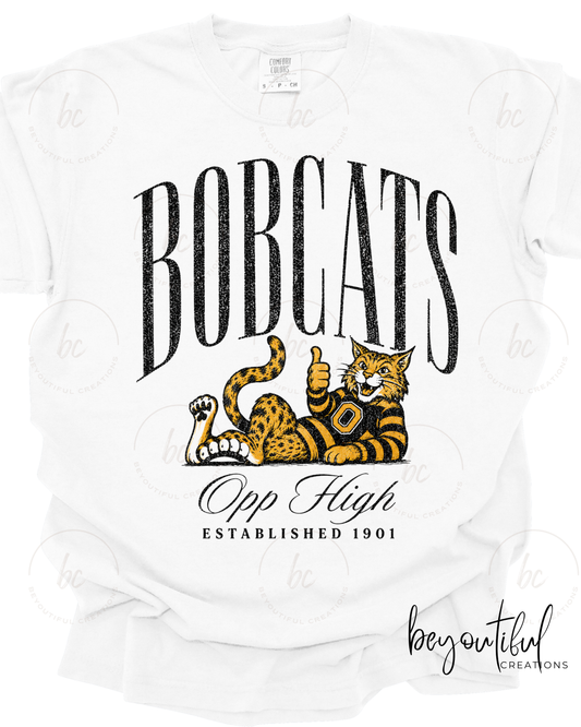 Retro Bobcat Tee