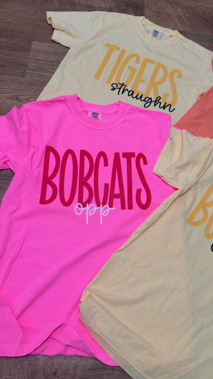 TWO TONED MASCOT TEES