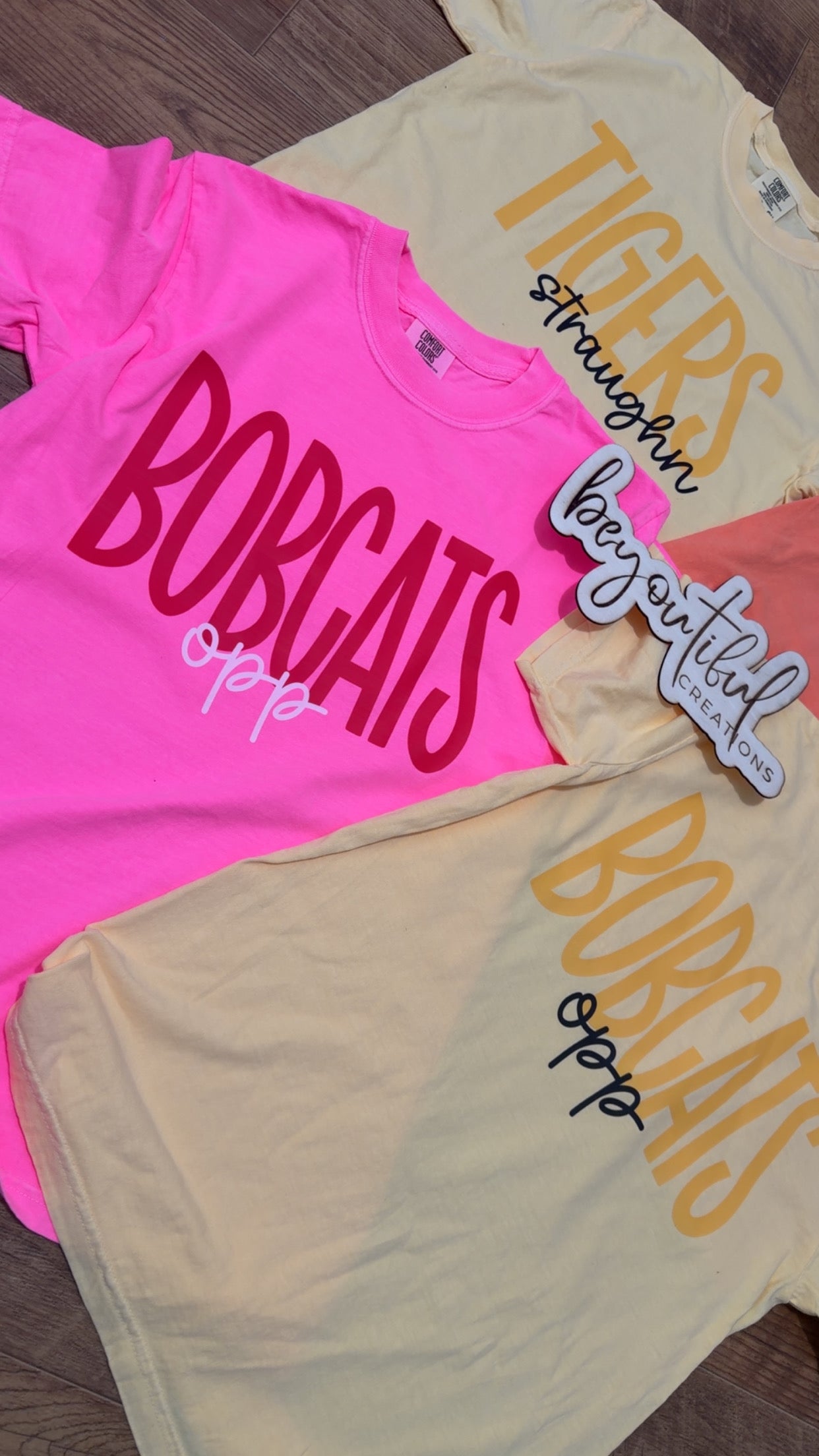 TWO TONED MASCOT TEES