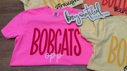 TWO TONED MASCOT TEES