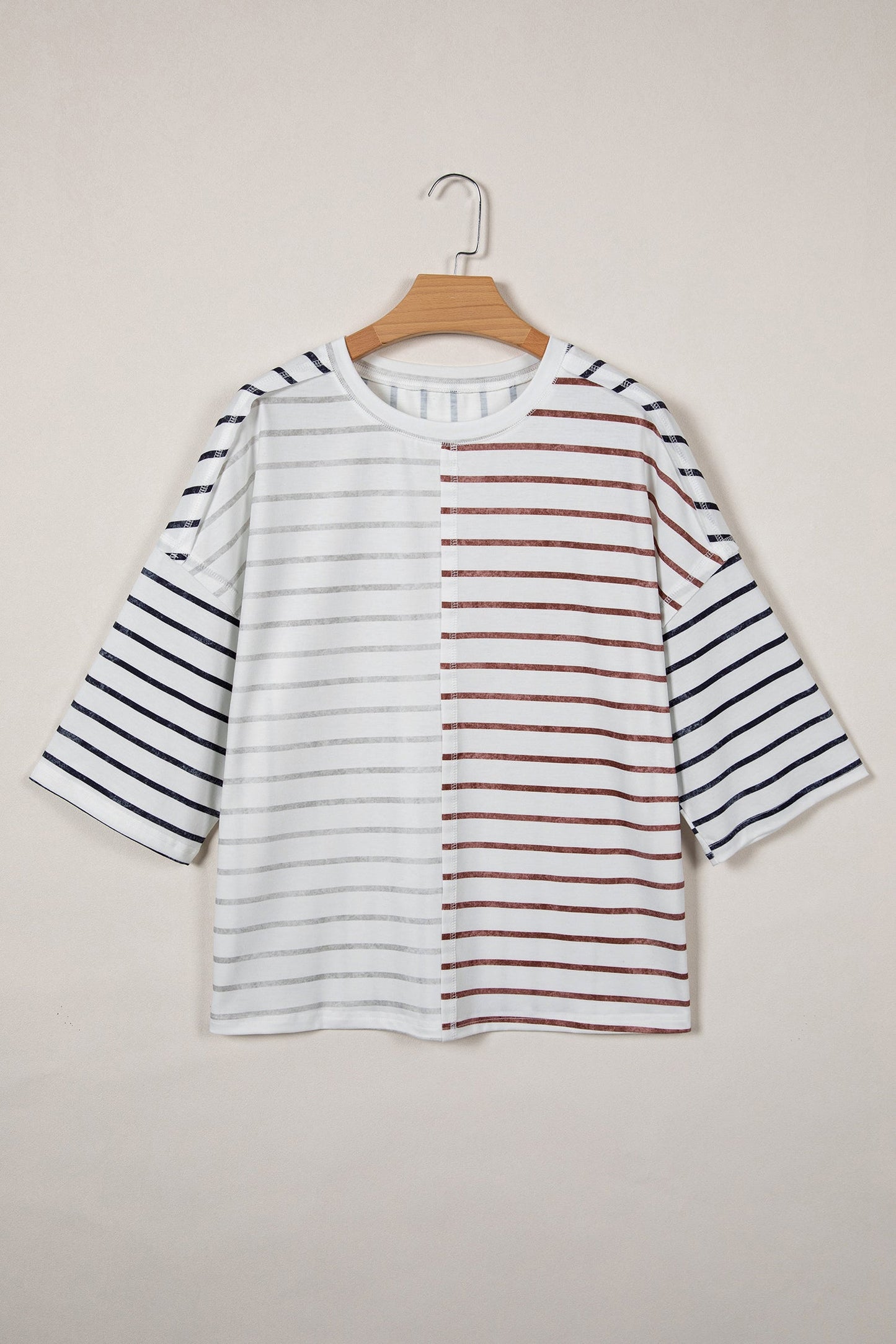 Stripe Colorblock Top