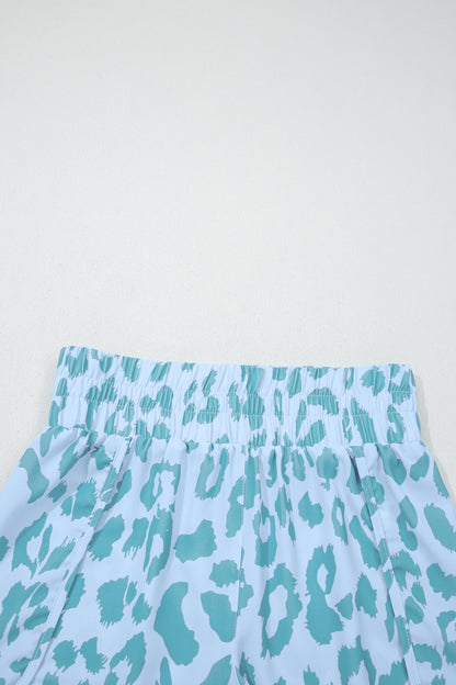 Leopard Athletic Shorts