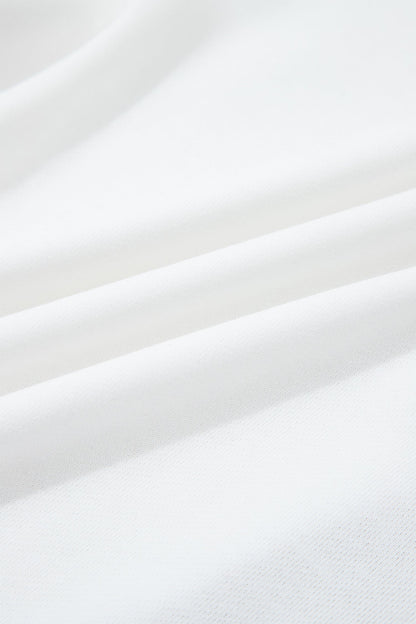 Chenille Varsity Stripe V-Neck