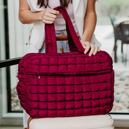 Quilted Duffle Bag