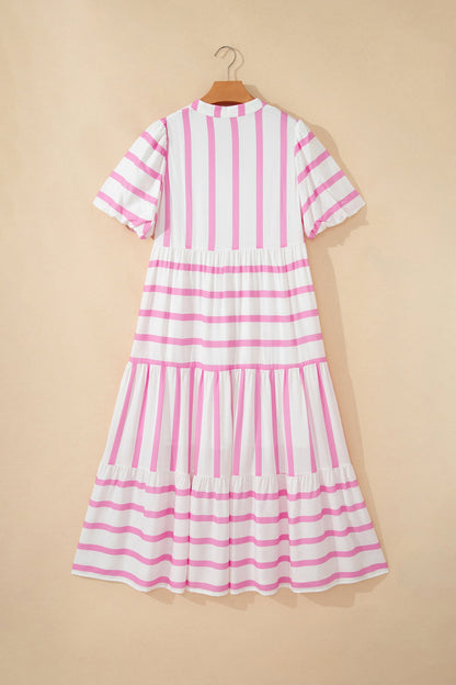 Stripe Ricrac Dress