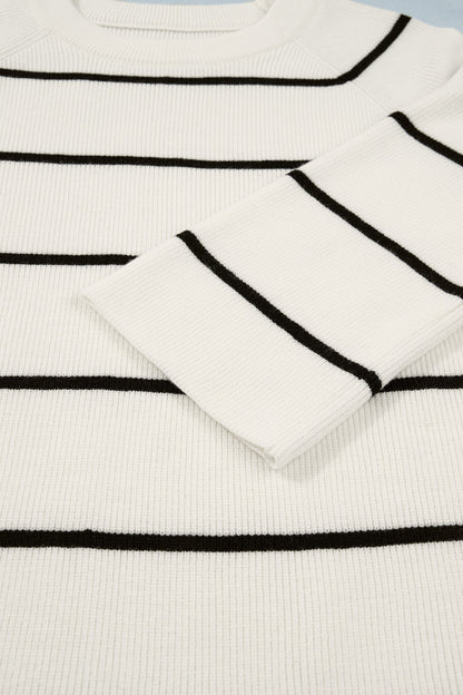 Black Stripe Top