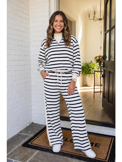 Stripe Mock Reverse Seam Set