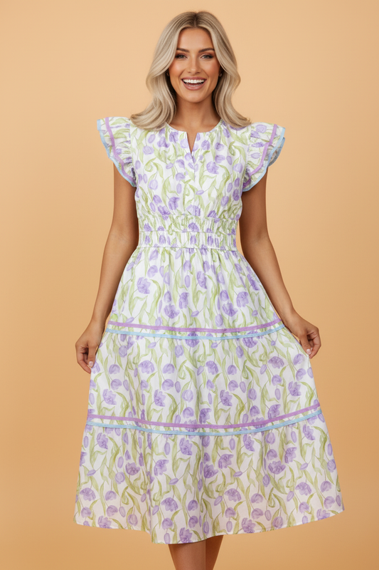Floral Midi Dress